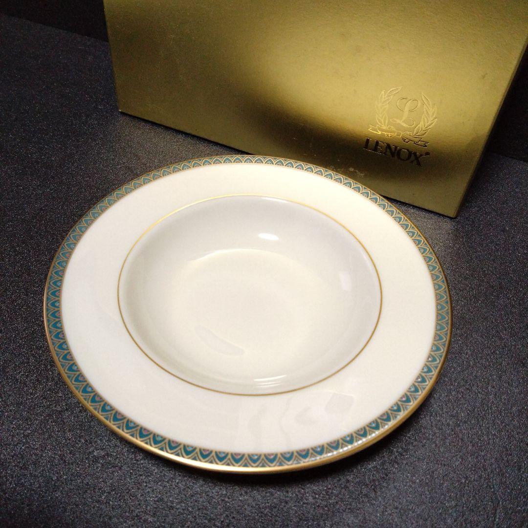 未使用 レノックススープ皿6枚 LENOX　お祝い