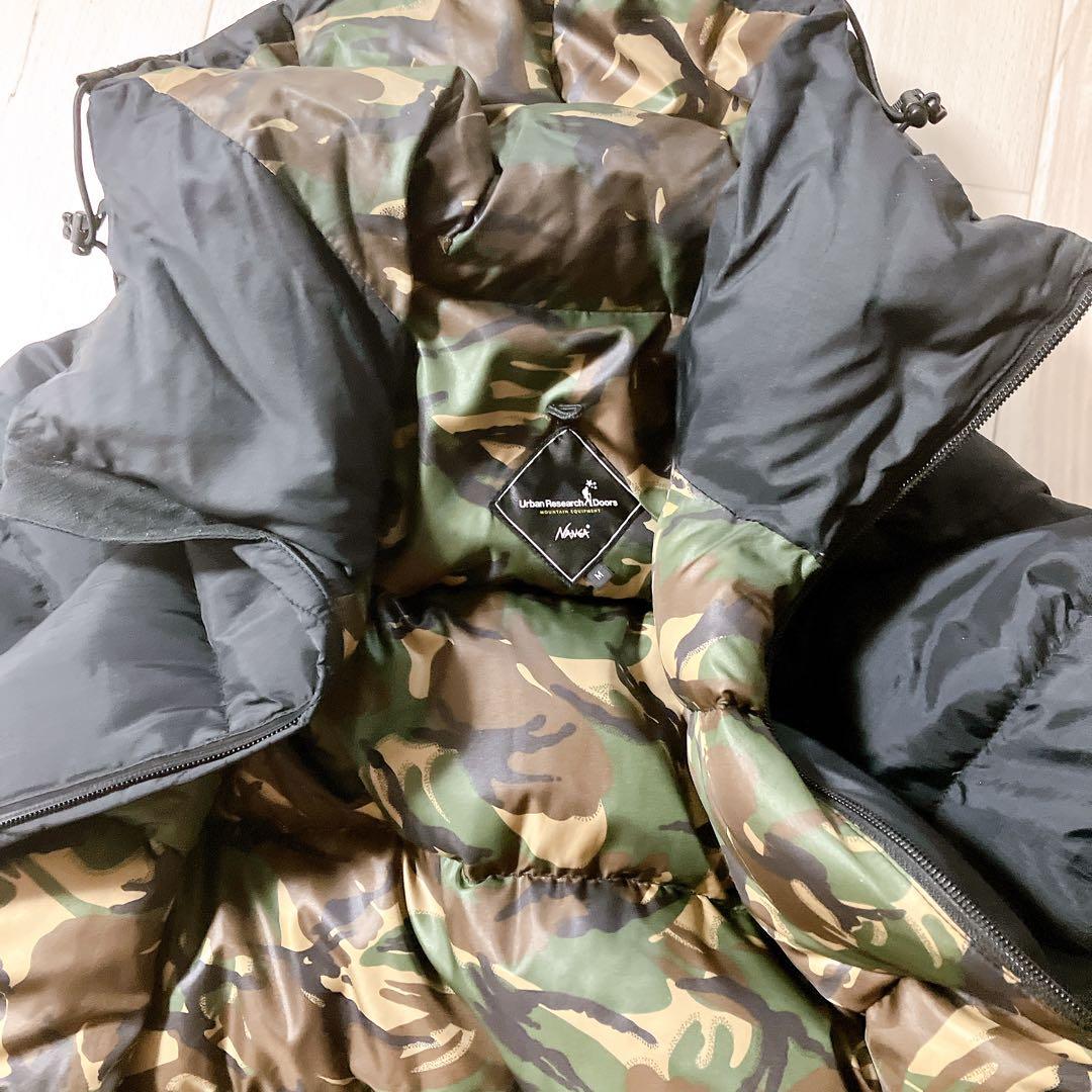 NANGA アーバンリサーチ別注 オーロラ ダウンジャケット 迷彩 M