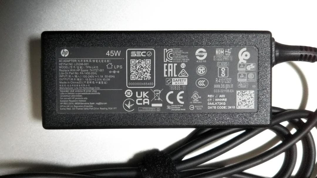 HP 15-fc0003AU/Ryzen 5/15.6インチ (ジャンク)