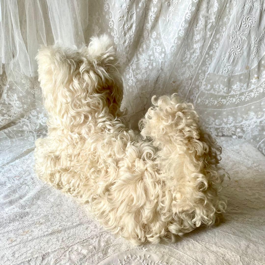 【美品】パジャマドッグ　LOU LOU フランスアンティーク　ドール　ジュモウ犬