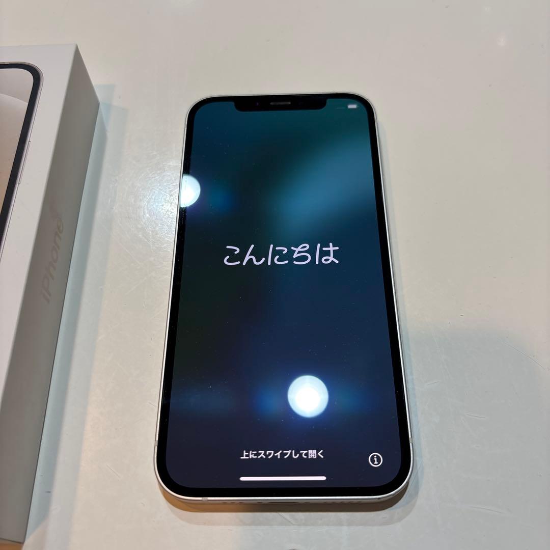 iphone12 64GB simフリー　ホワイト　訳あり