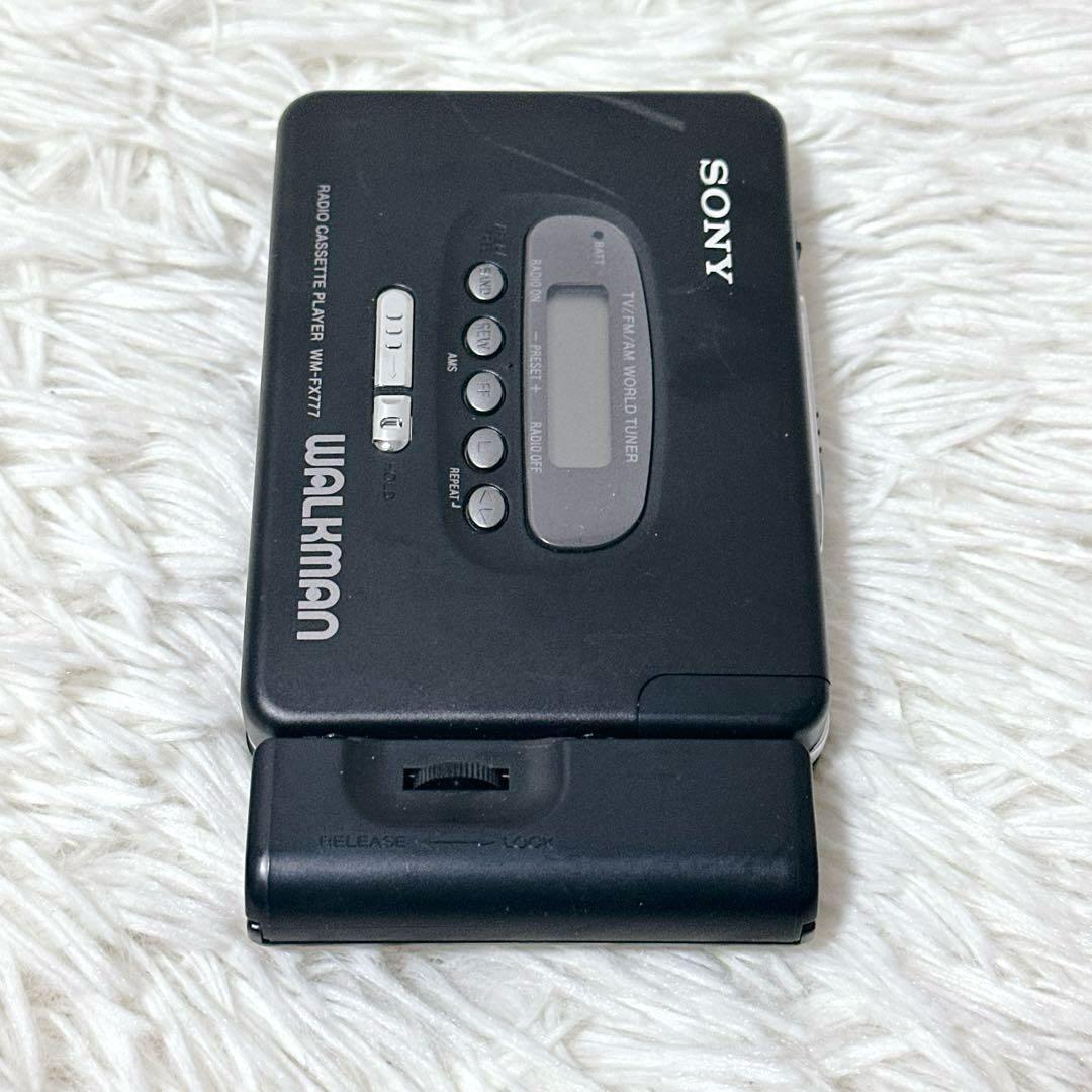【通電確認】SONY WALKMAN WM-FX777
