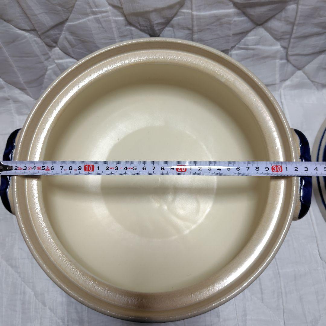 ウサギ柄　土鍋セット