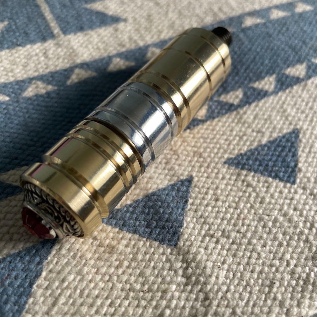 ハーレーシフトペグガーネットコンチョ