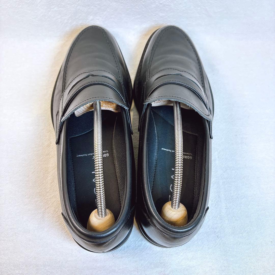 美品【REGAL】ローファー ゴアテックス 本革 ブラック 日本製