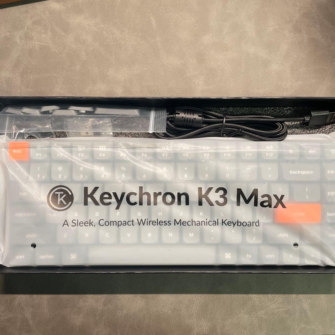 Keychron K3 Max ワイヤレスキーボード