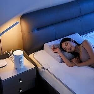 8H SLEEPスマート温水マットレスパッドスマホアプリで1℃単位の温度調整可能