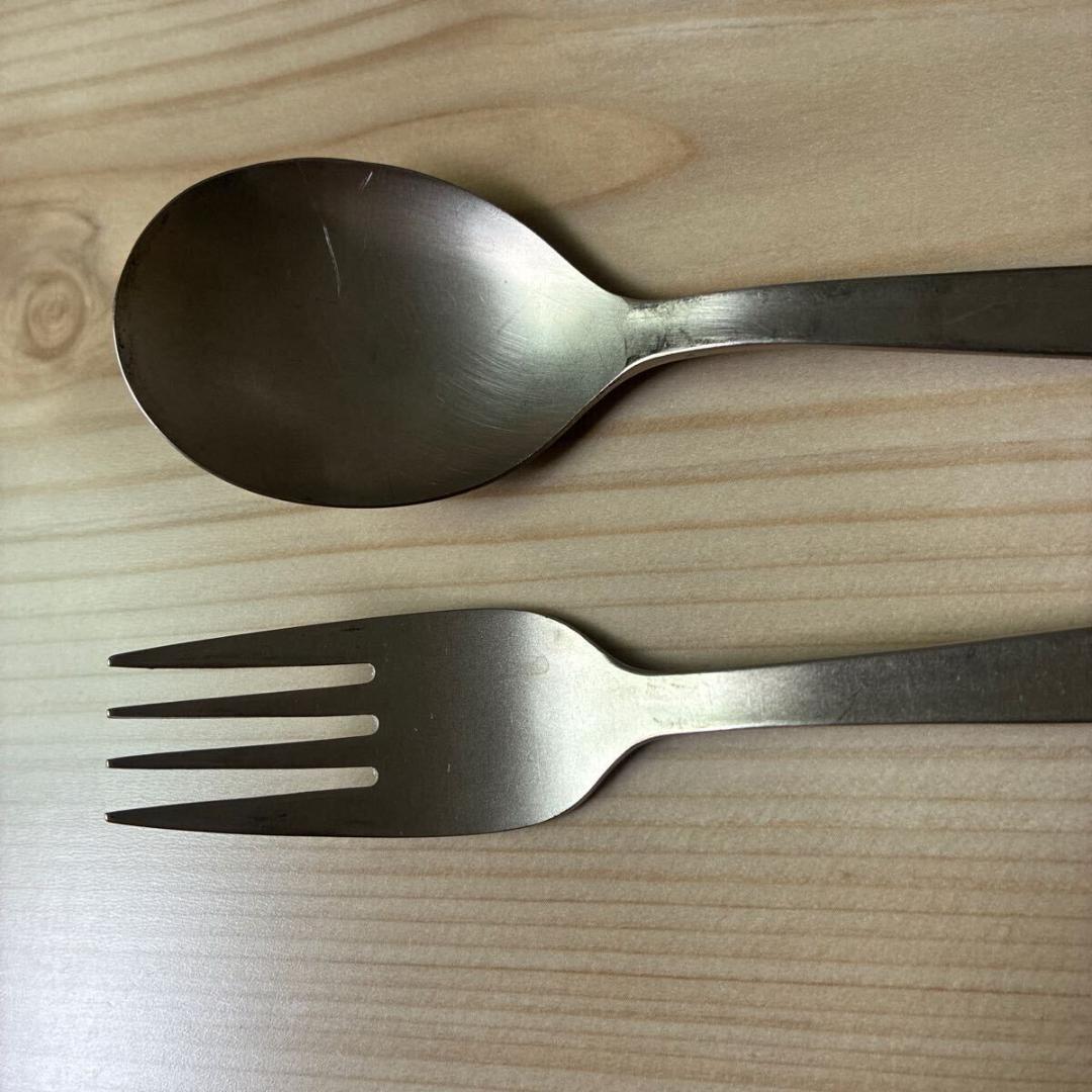 MIZO ミゾー　チタン製　フォーク、スプーン　2点セット