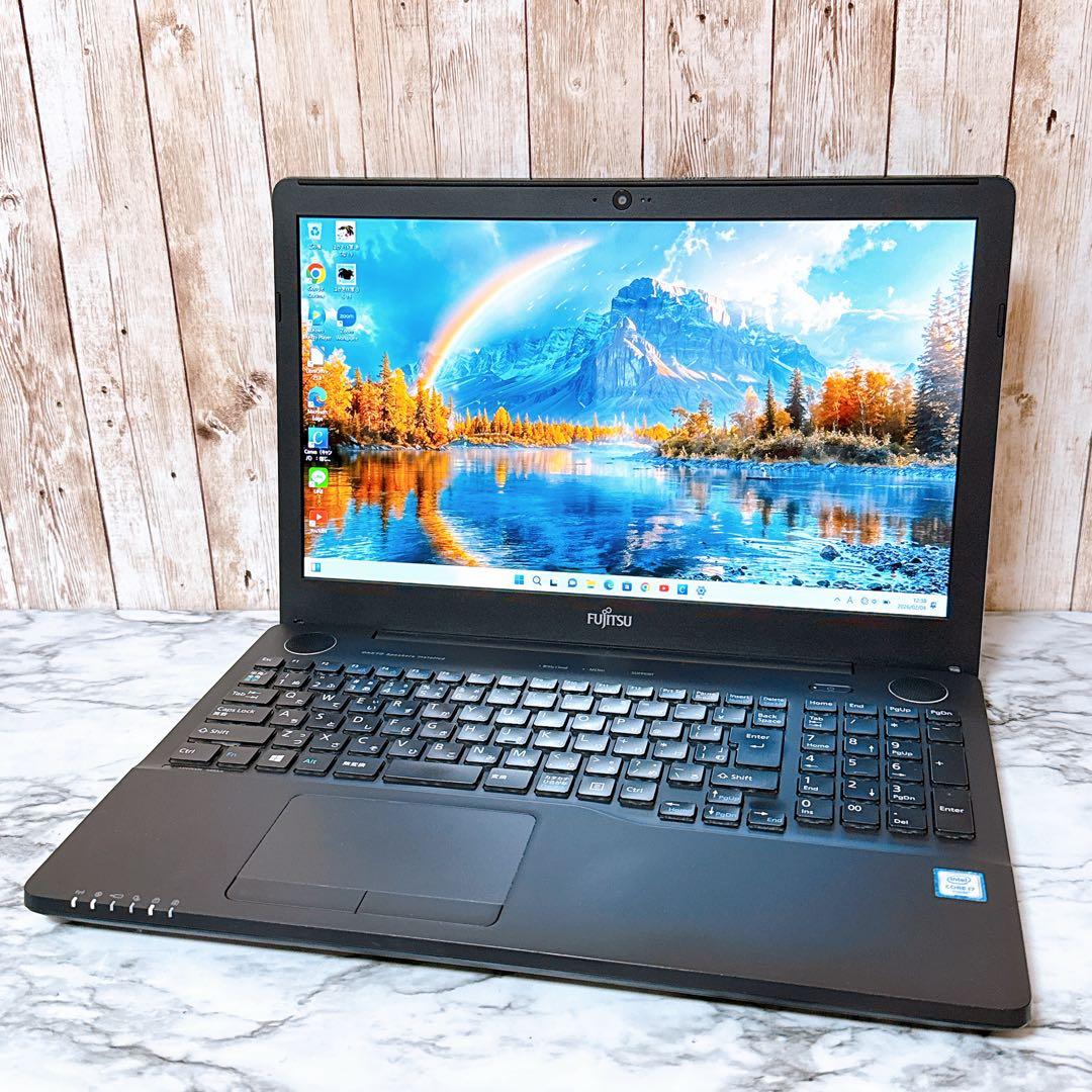 【限定価格】すぐ使えるパソコン 高性能i7 メモリ8GB 超大容量1TB✨富士通