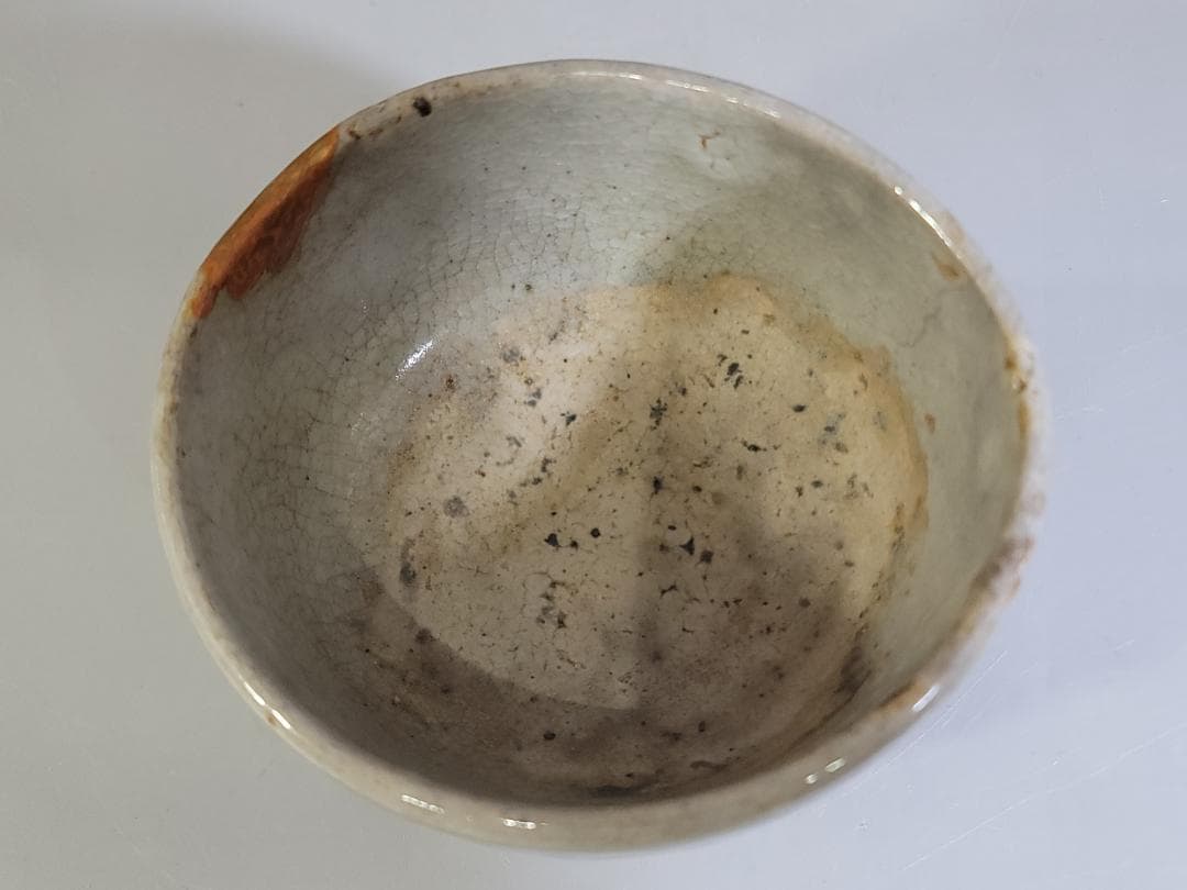 茶道具 古伊万里 染付 茶碗 古美術 DT476