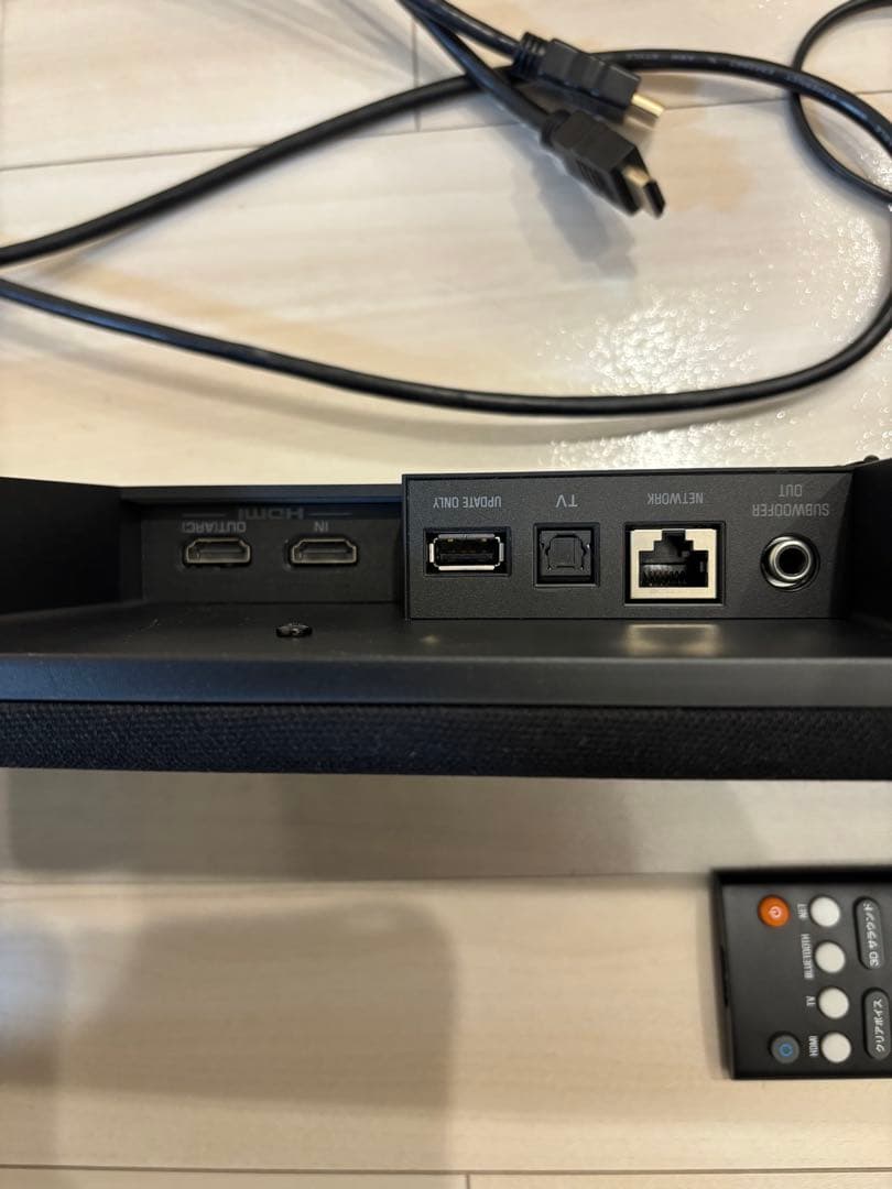 ヤマハ　yamaha yas 109 中古　数回使用　サウンドバー　hdmi