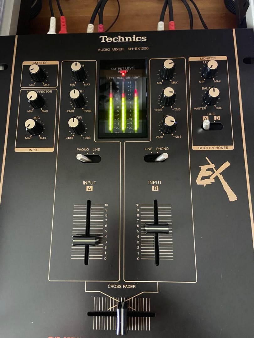整備済み美品　technics sh-ex1200 DJミキサー