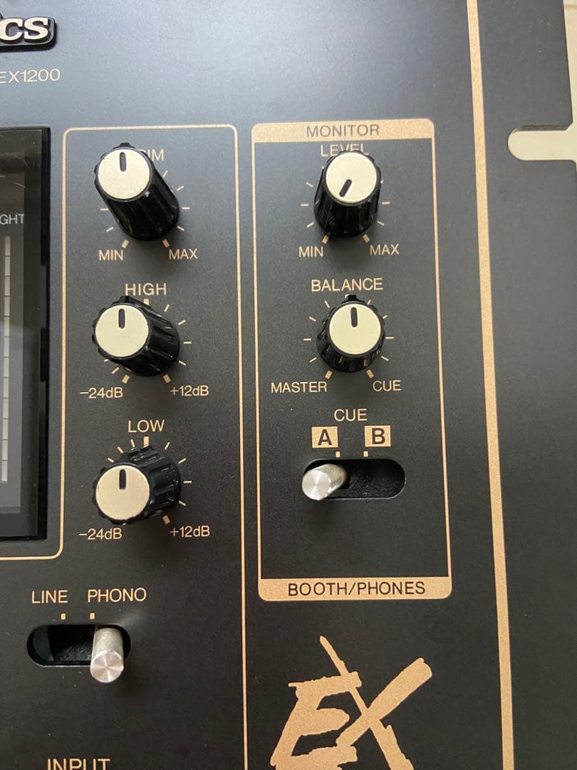 整備済み美品　technics sh-ex1200 DJミキサー