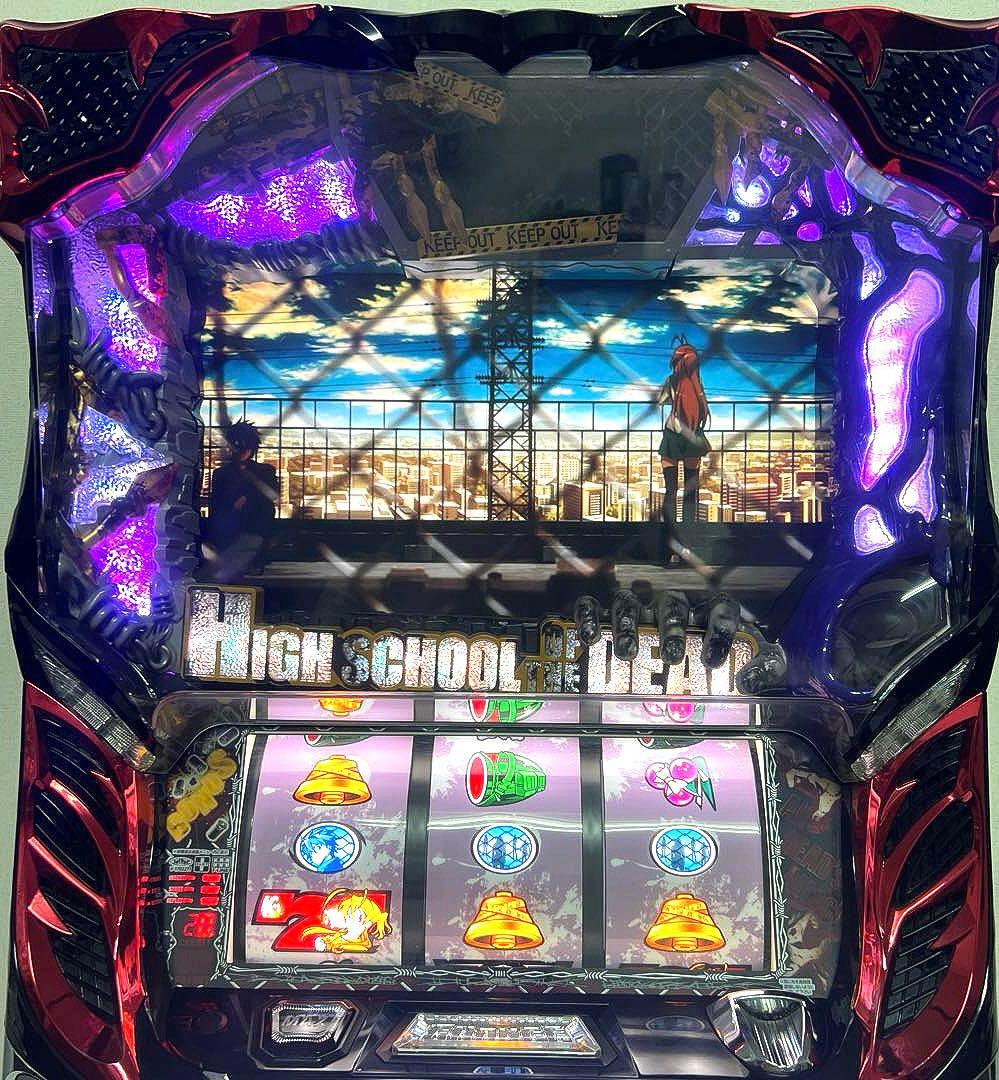 パチスロ実機 パチスロ 学園黙示録 ハイスクール・オブ・ザ・デッド