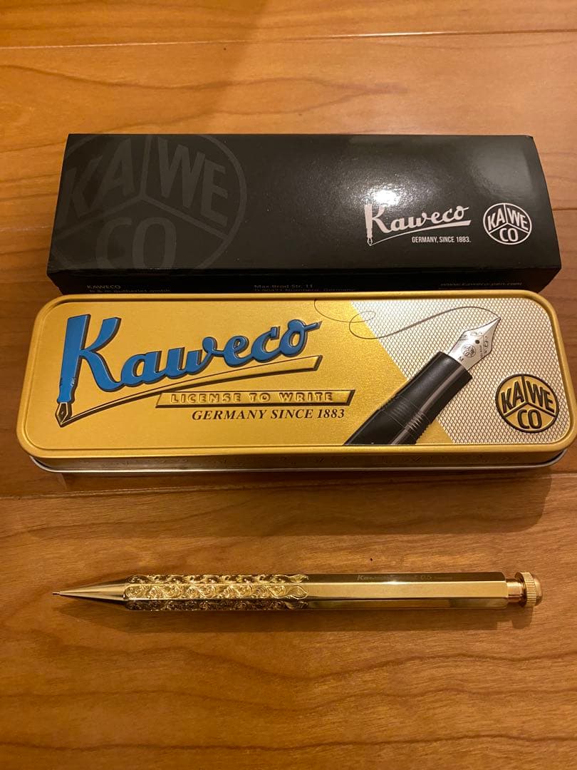 【希少】Kaweco Special 彫金　エングレーブ　真鍮