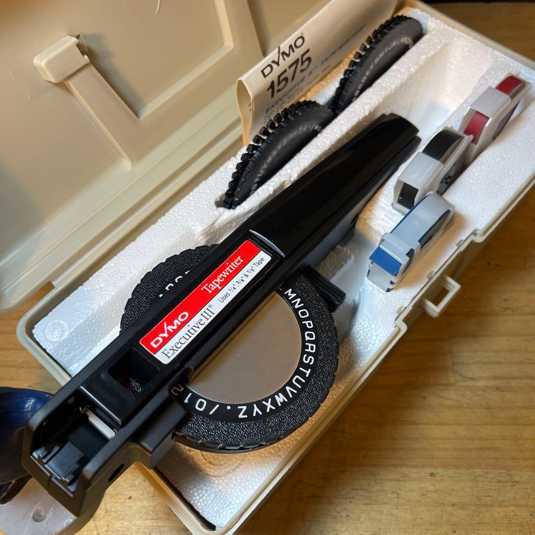 ■製品保証・未使用■ 【マットブラック】ダイモ DYMO 1575 185-3