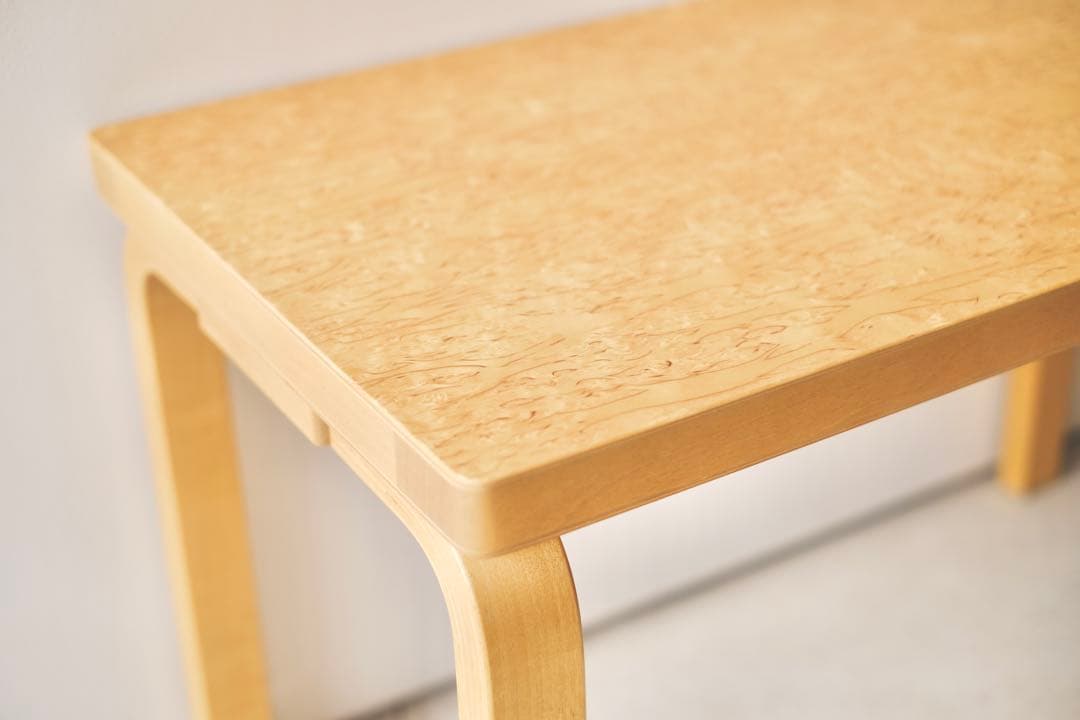 【限定】Artek l ベンチ(サイドテーブル)l 153B l カーリーバーチ