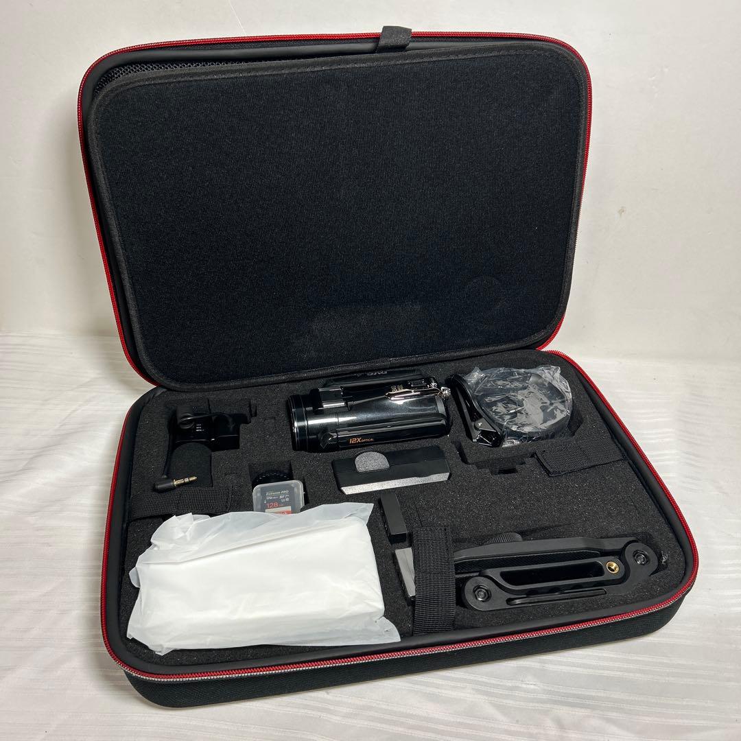 新品 未使用‼︎ Ordro 4Kビデオカメラセット 鞄付ORDRO AC5カメラ