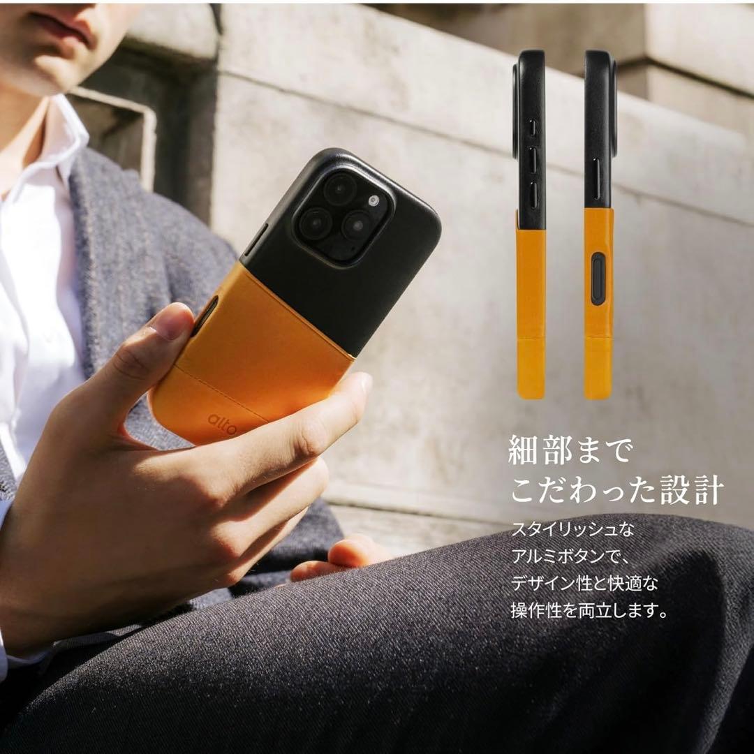 iPhoneアクセサリー iPhone16ProMax Metro Leather Wallet Case