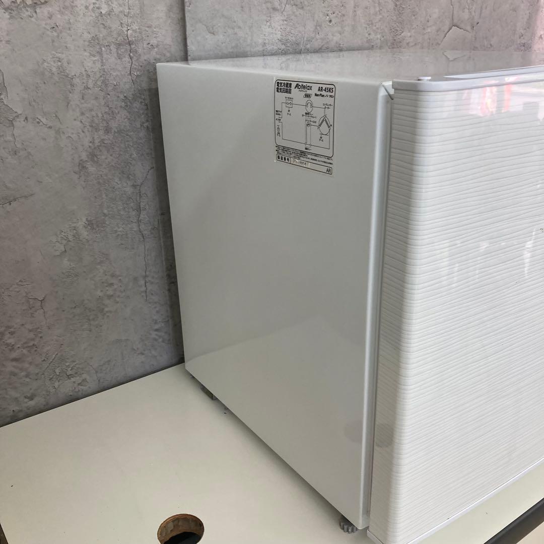 Abitelax AR-45KS 冷蔵庫 ホワイト サイコロ型　2022年製