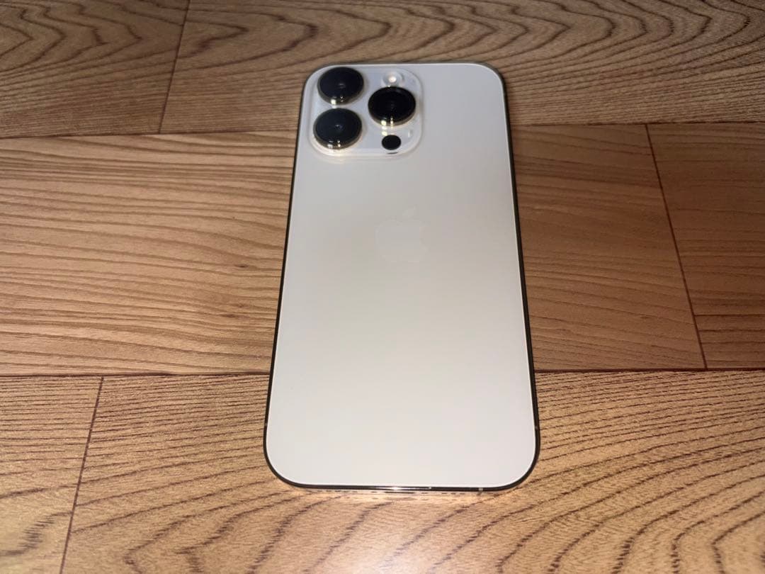 【値下げ】【美品】iPhone 14 Pro 128GB 純正レザーケース付き