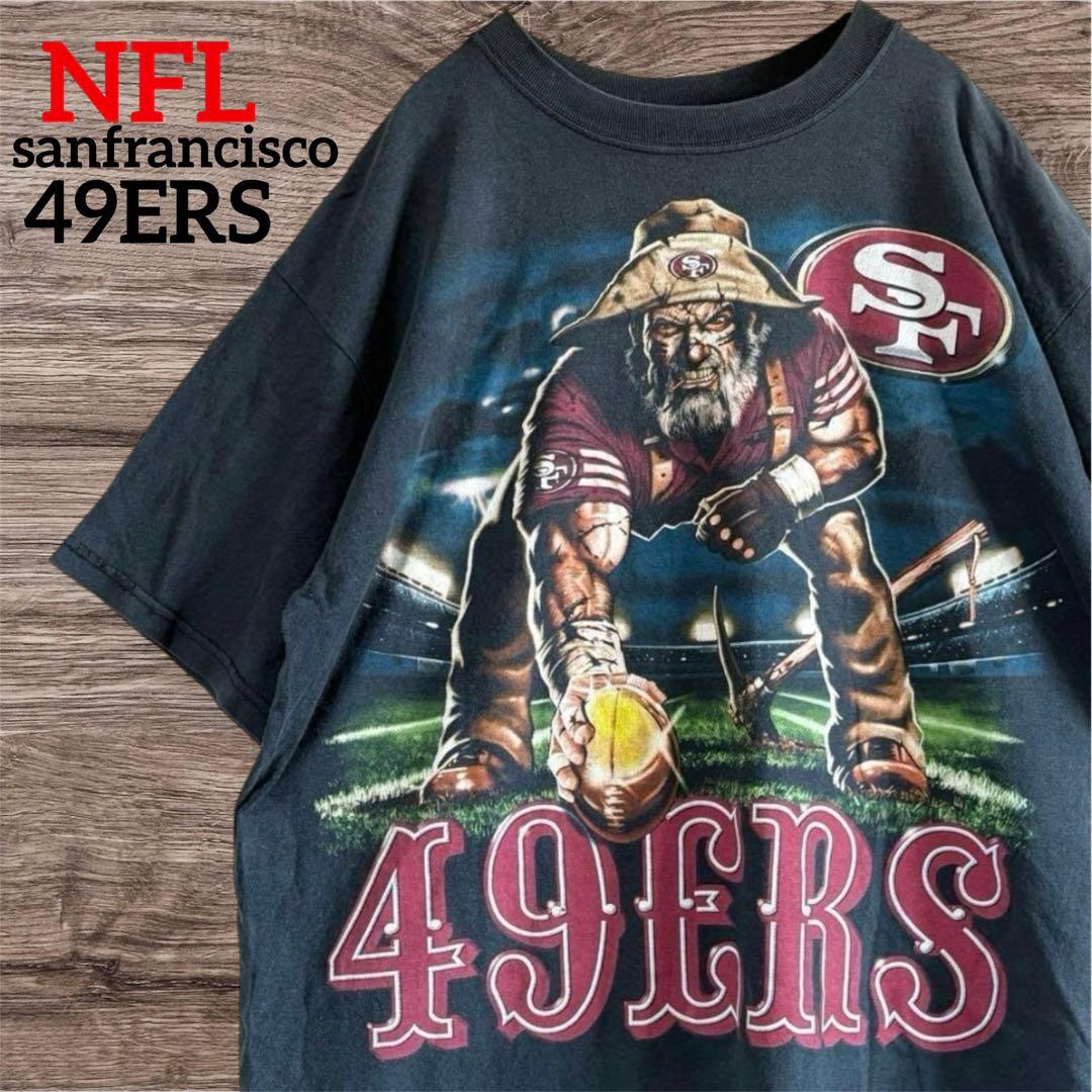 【希少】NFL 49ERS サンフランシスコ ヴィンテージ Tシャツ アメフト