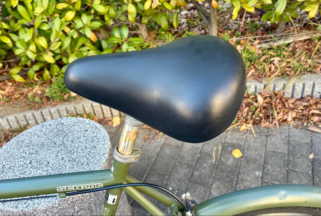 アサヒサイクル ミニベロ マットグリーンSCH206 20インチ　　東京