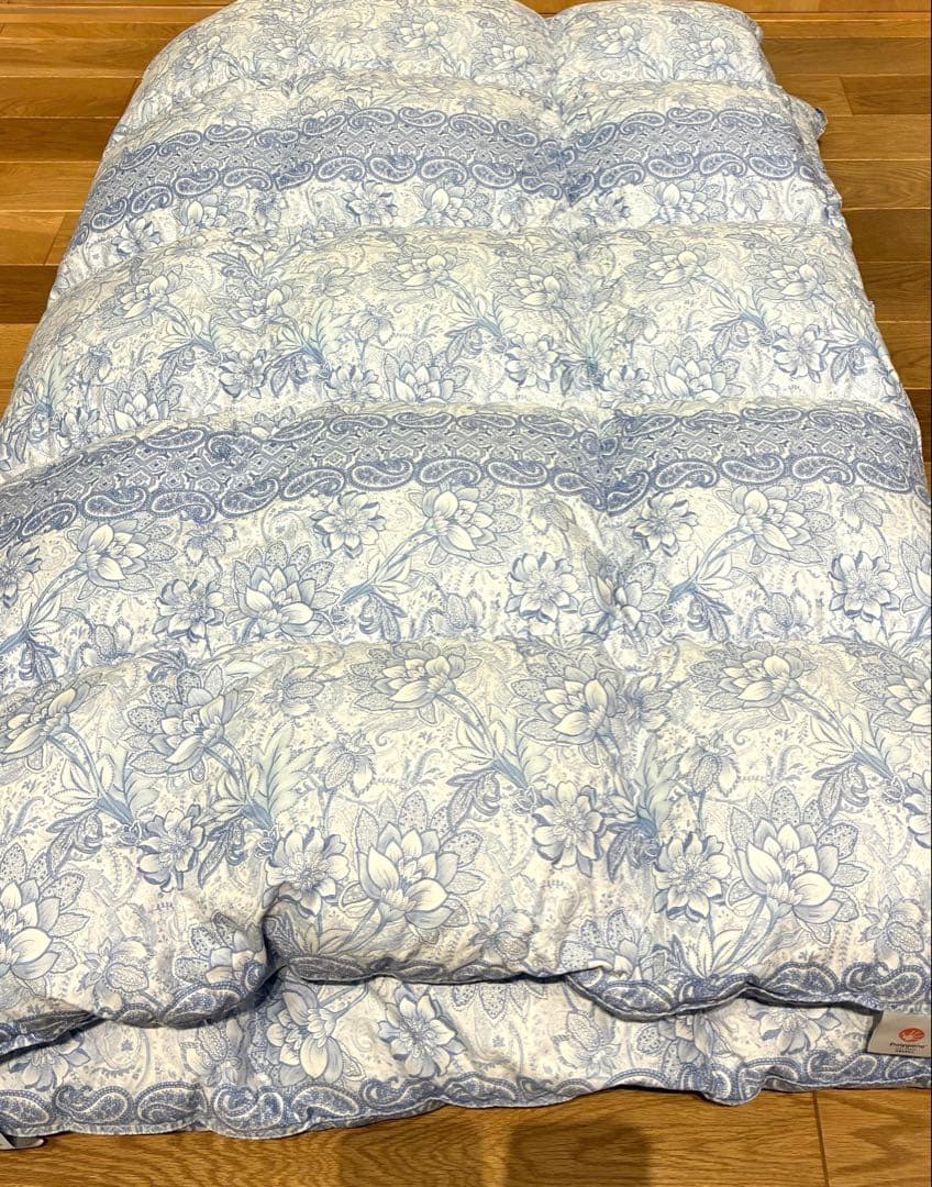 西川　羽毛ふとん 日本製ドイツ産グース93％ シングル　ロング