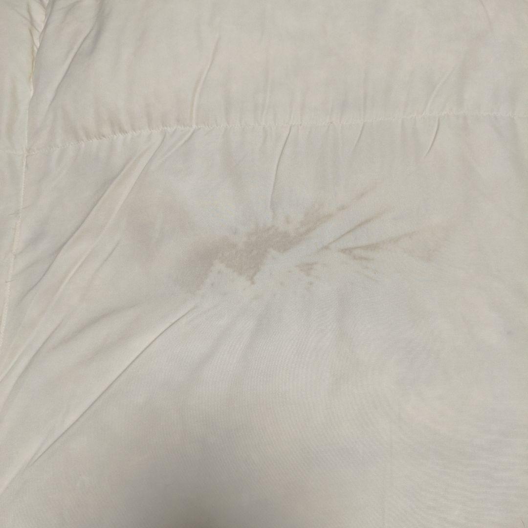 ニトリ　羽毛掛け布団　セミダブル 毛布にもなるカバー付11/9まで!!