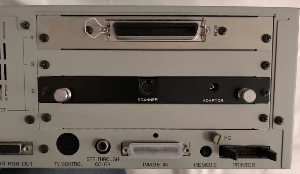 X68000 PRO 本体・キーボード・ハンディスキャナー