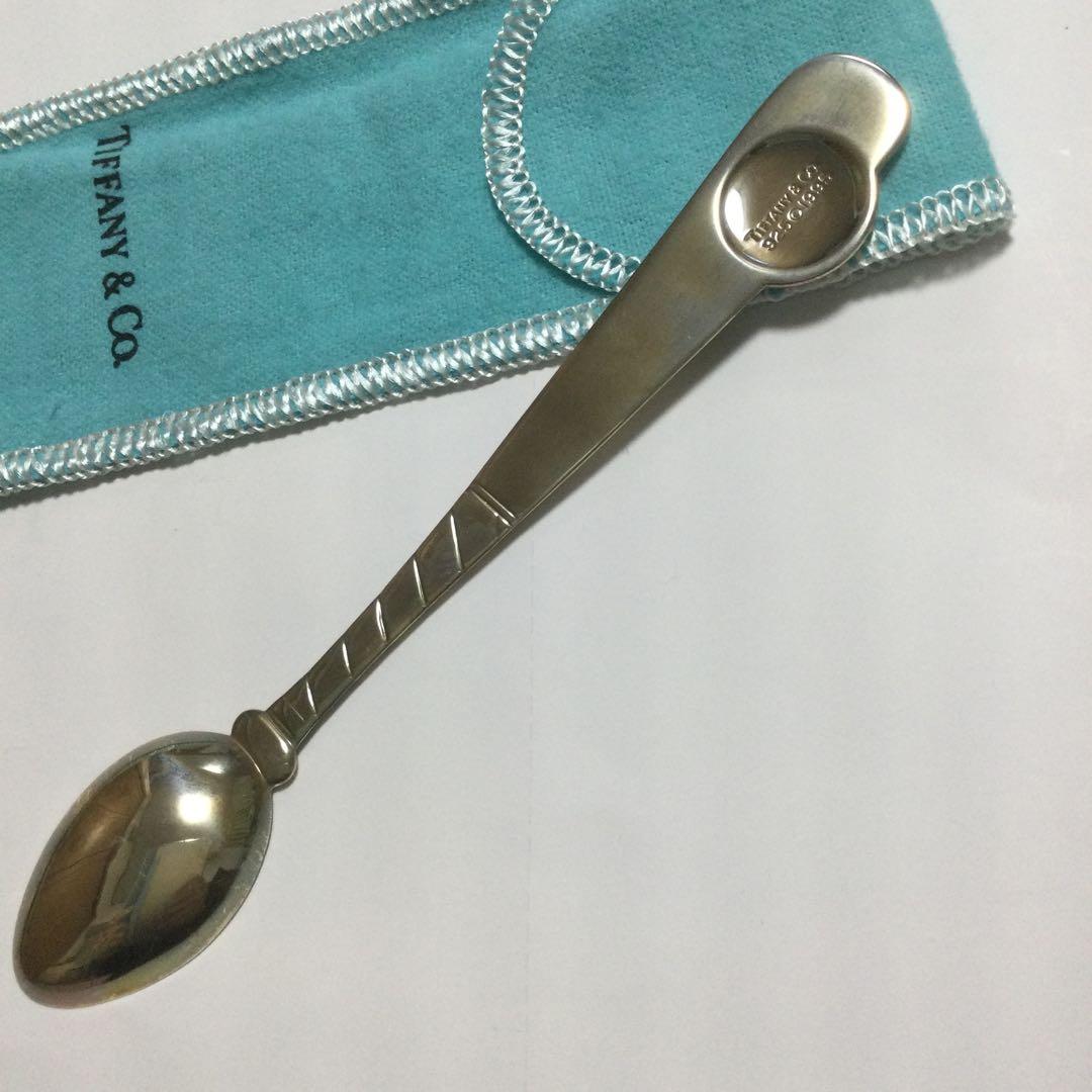 ティファニー ベビースプーン 野球ボール 銀925