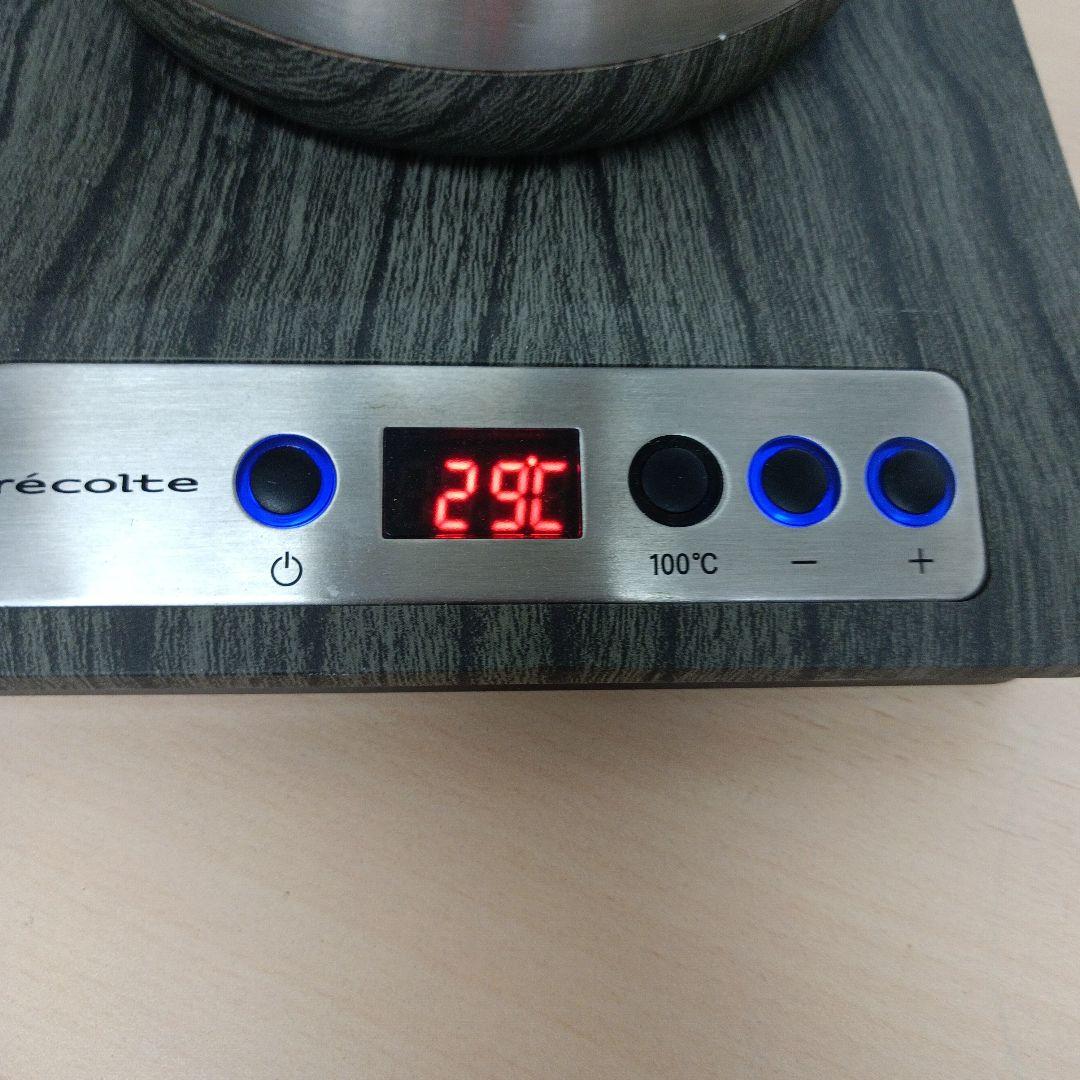 m082203s レコルト recolte 温度調節ドリップケトル