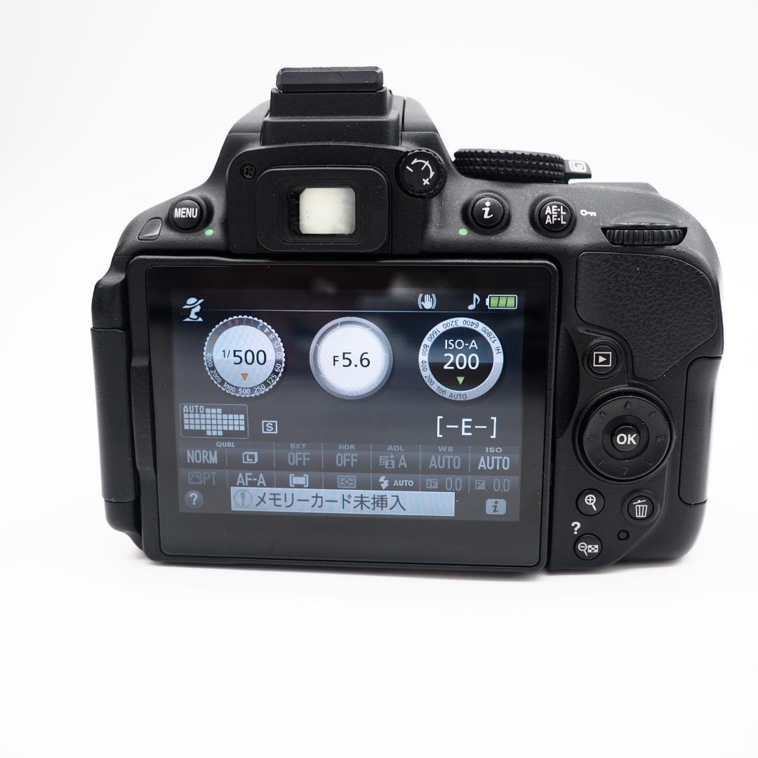 Nikon D5300 ダブルレンズセット Wi-Fi機能付カメラ