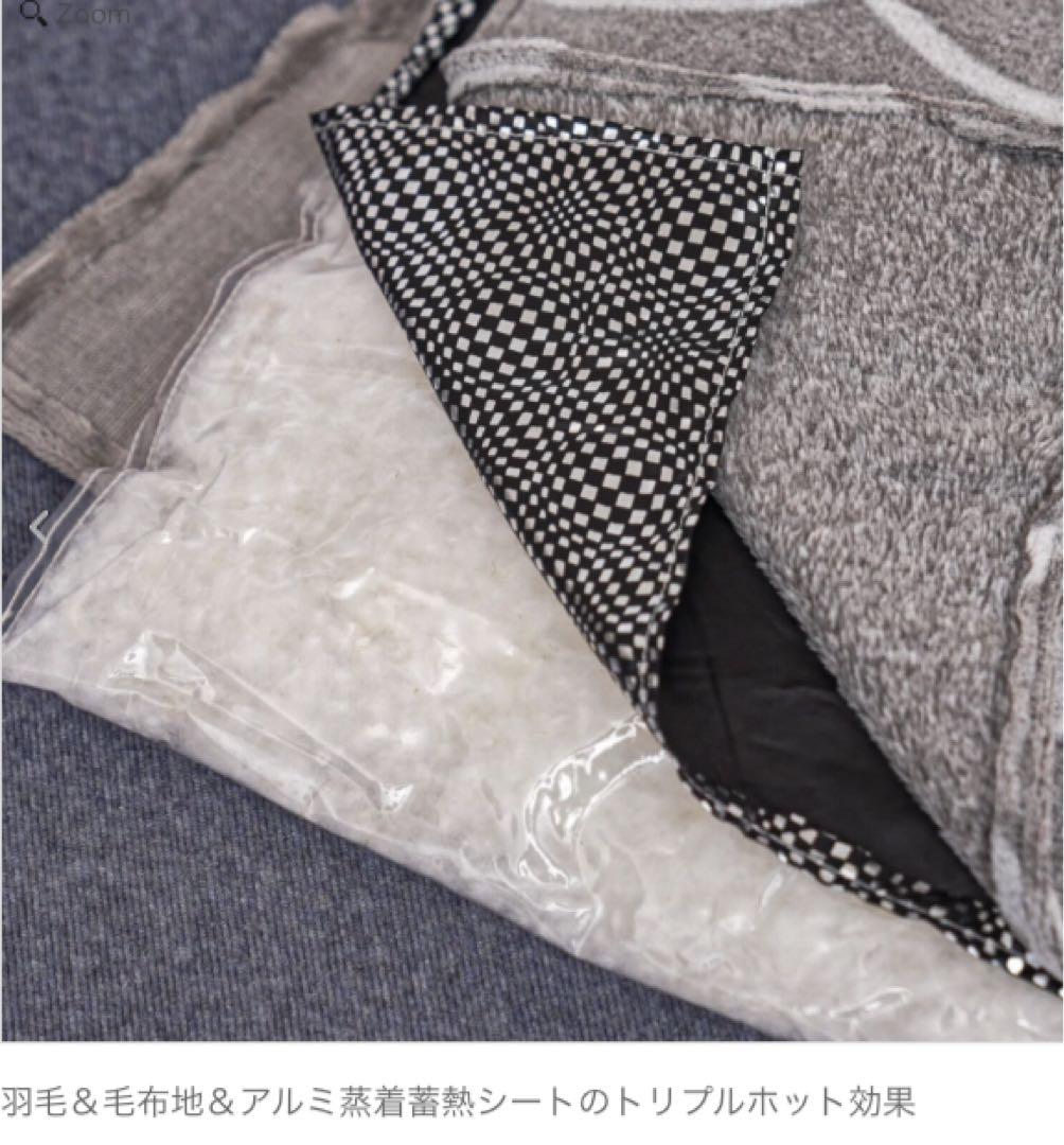 モリリン【ハイパーメタルウォームⅢ 】フランス羽毛＋アルミ蓄熱　掛け布団クイーン