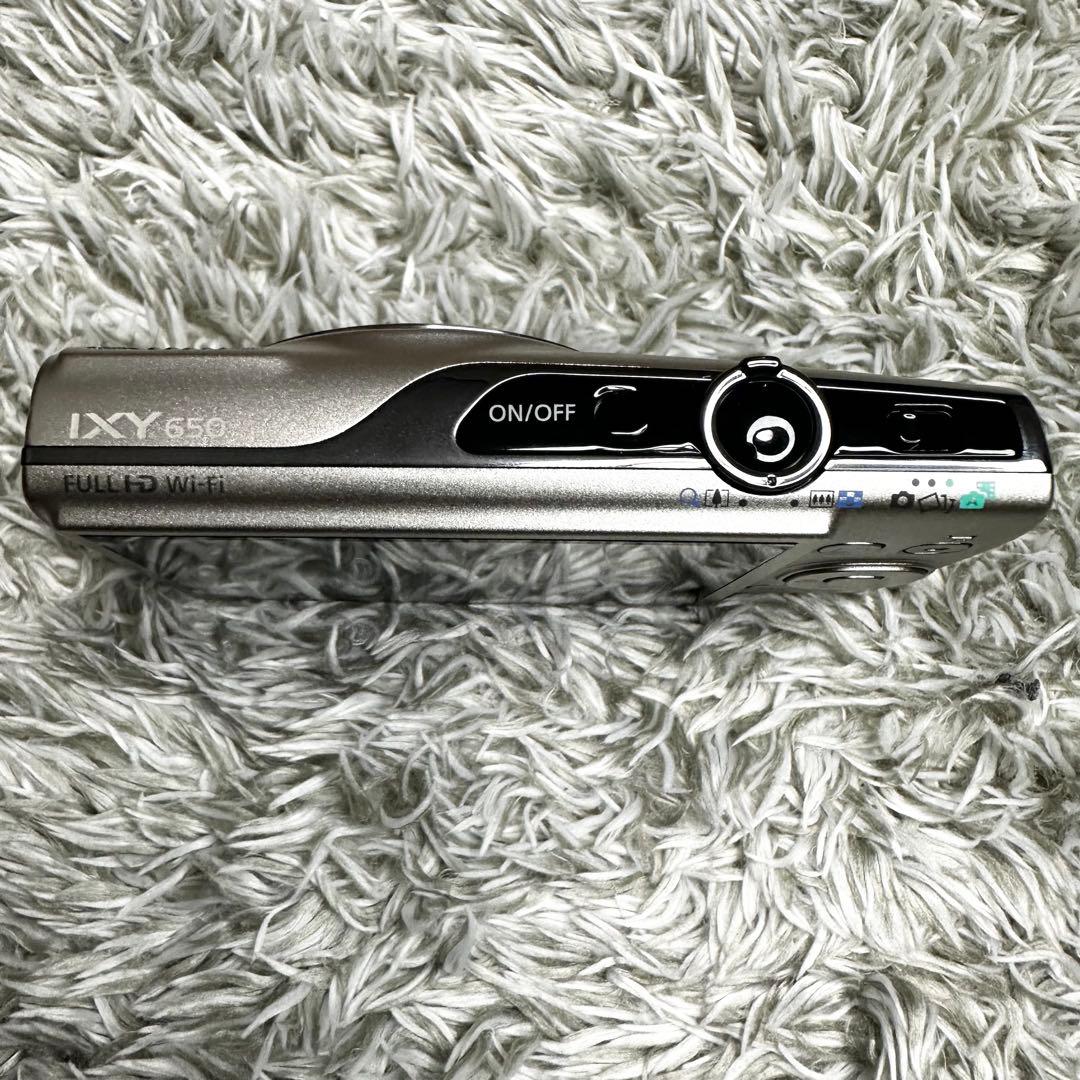 【極美品】Canon IXY 650 シルバー コンパクトデジタルカメラ