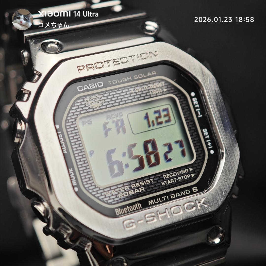 カシオ G-SHOCK　GMW-B5000D-1JF