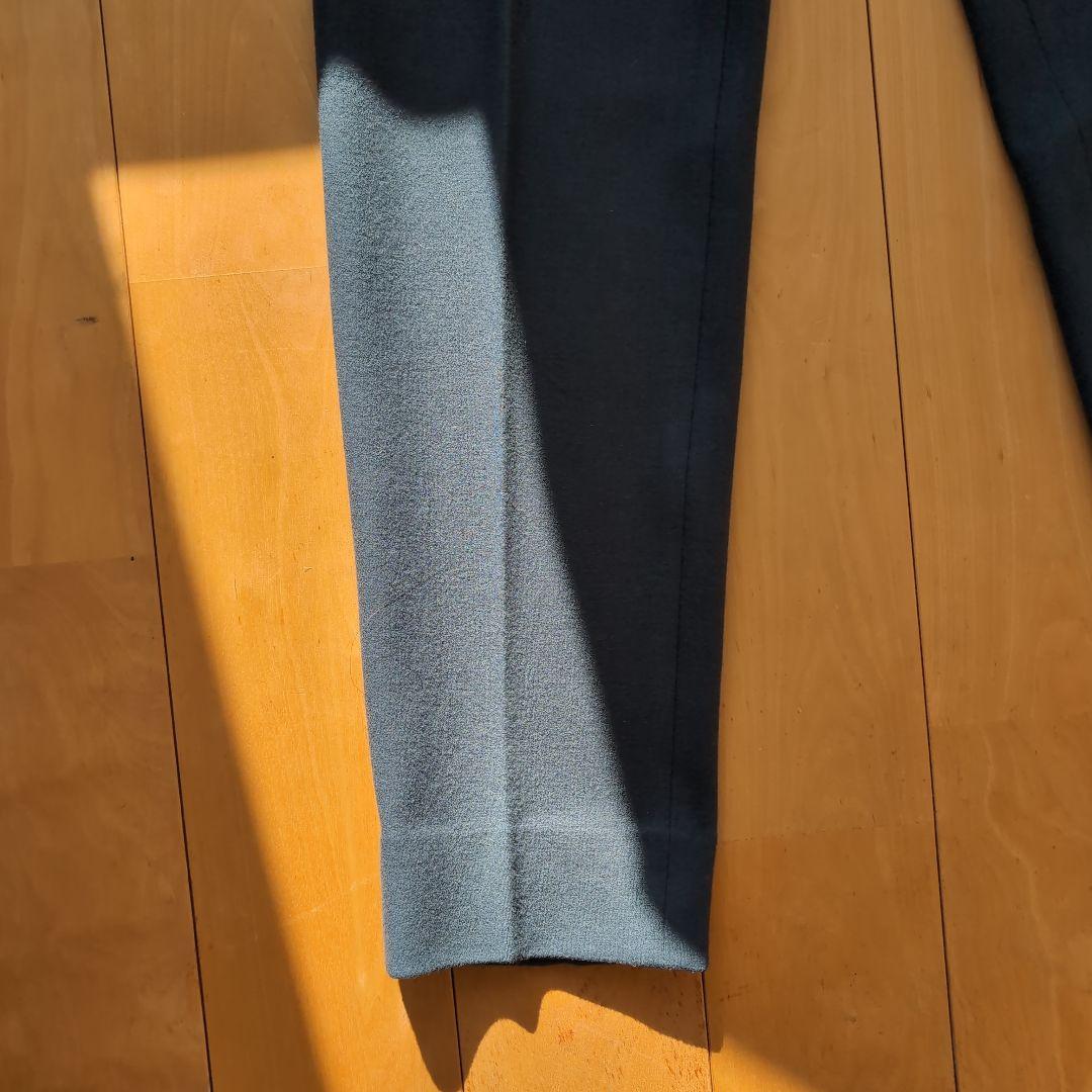 SCYE ウール ダブルブレスト スーツ ダスティブルー