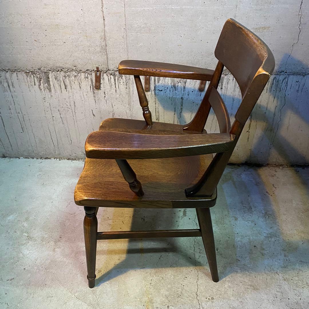 【美品】柏木工 ダイニング アーム　チェア WILDERNESS ウィルダネス④