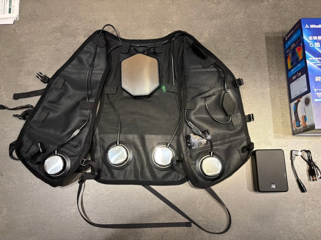 【新品】WindCore PROモデル 空調服 冷暖房機能付き 2025