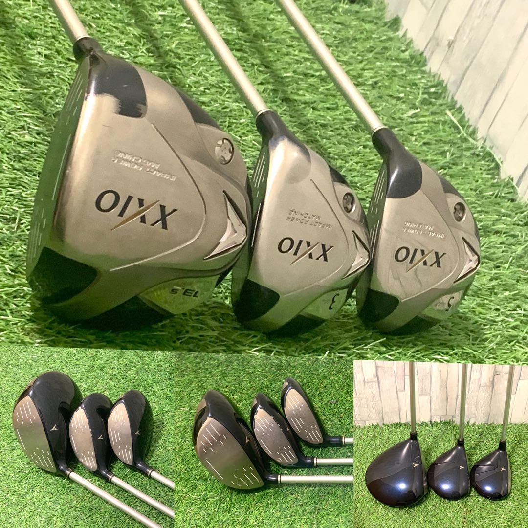 ⭐︎バッグなし変更⭐︎ 高級PT付 XXIO 高級レディースゴルフフルセット10本