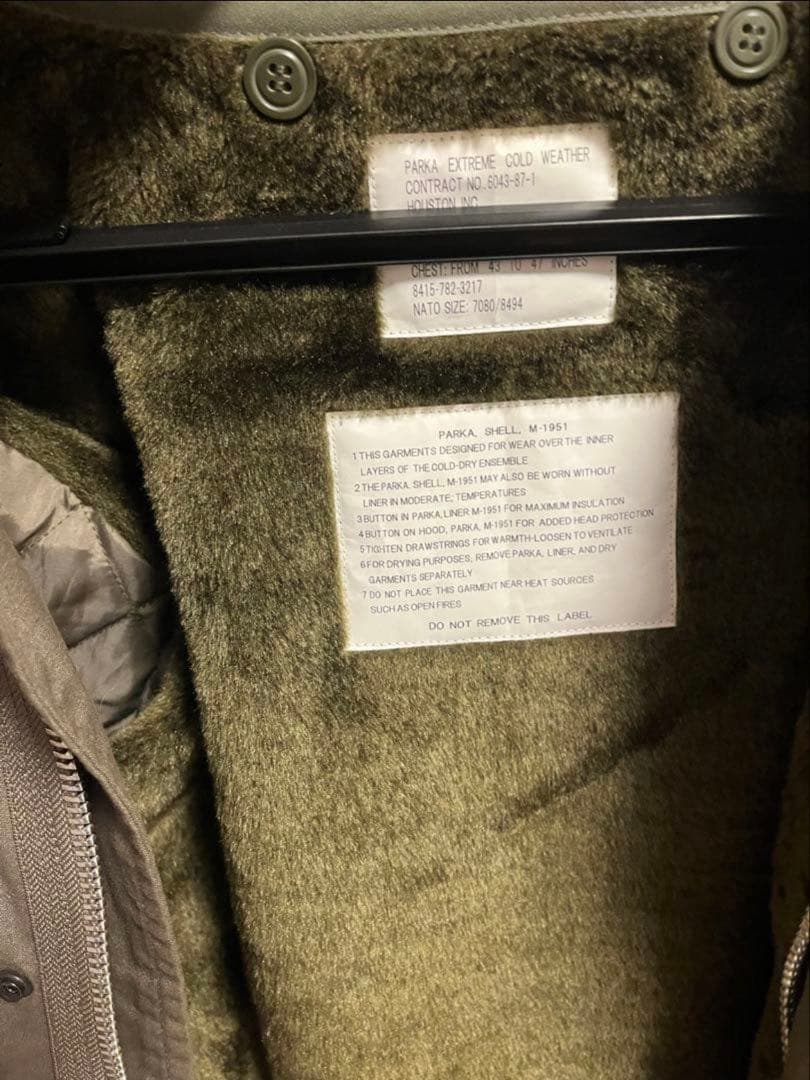 【値下げ交渉可能】ヒューストン M-51パーカ モッズコート