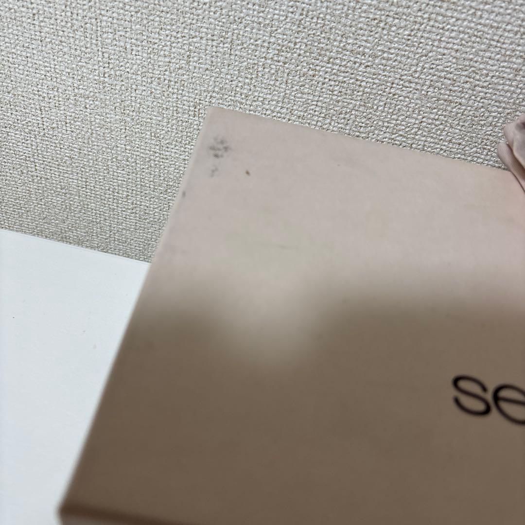 sergio rossi セルジオロッシ　ビジュー パンプス sr サテン