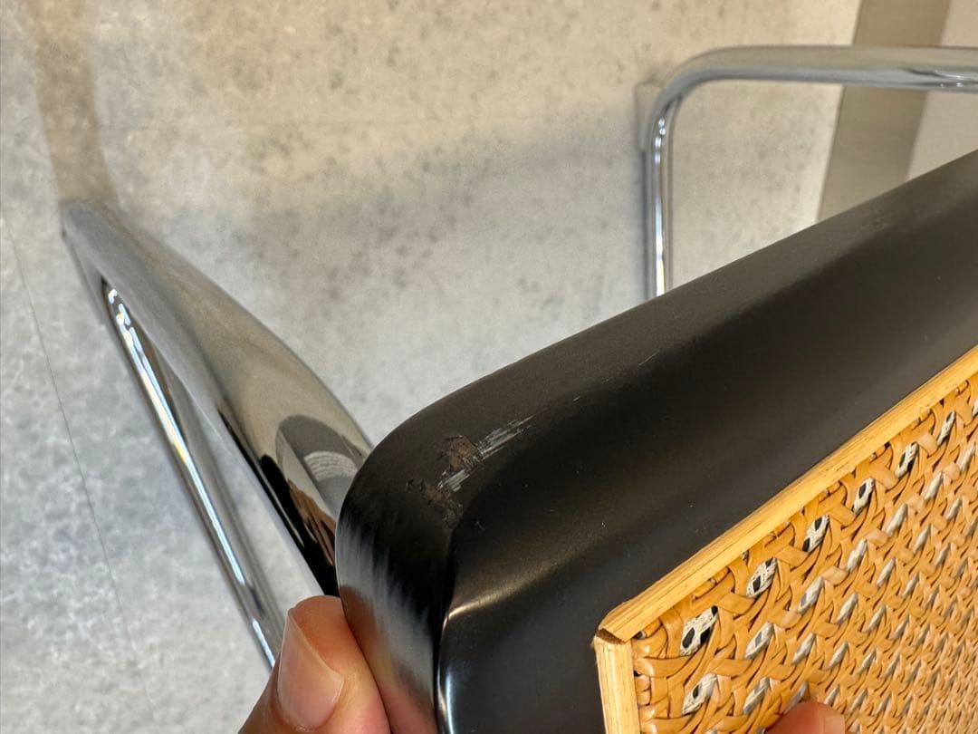 マルセルブロイヤーチェスカチェア1脚（在庫2脚）