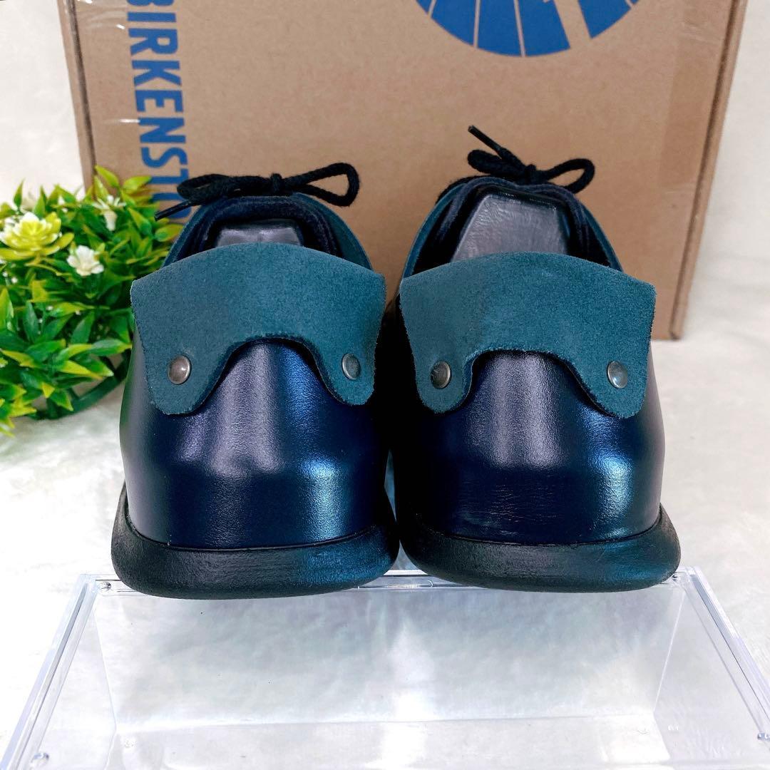 【ほぼ新品】ビルケンシュトック モンタナ 38 ネイビー スエード レザー