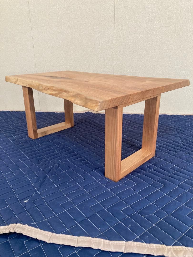 胡桃 クルミ 一枚板 ローテーブル