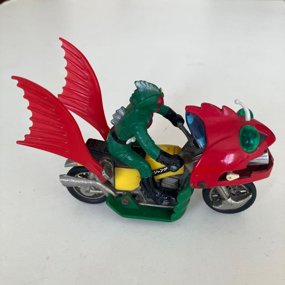 仮面ライダー アマゾン ジャングラー バイク レトロ ミニカー