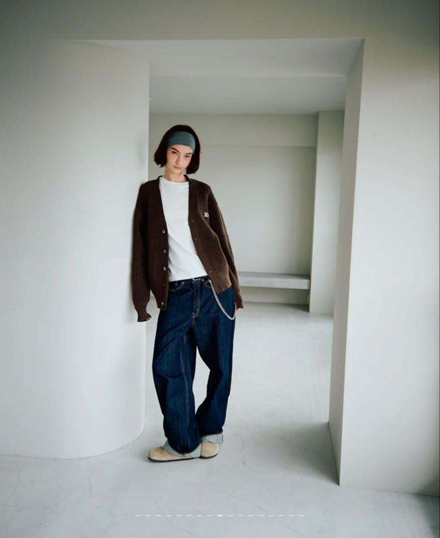 トップス WIND AND SEA Waffle Knit Cardigan