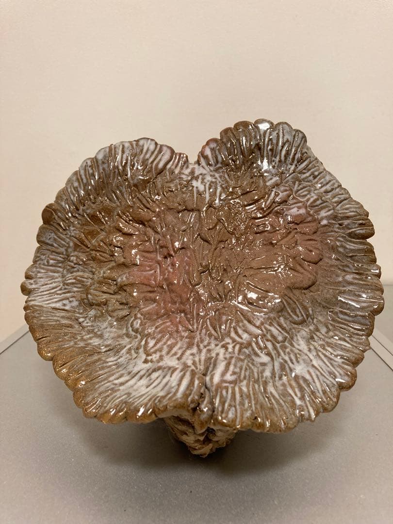 沖縄 焼き物 ふくろう 置物2体