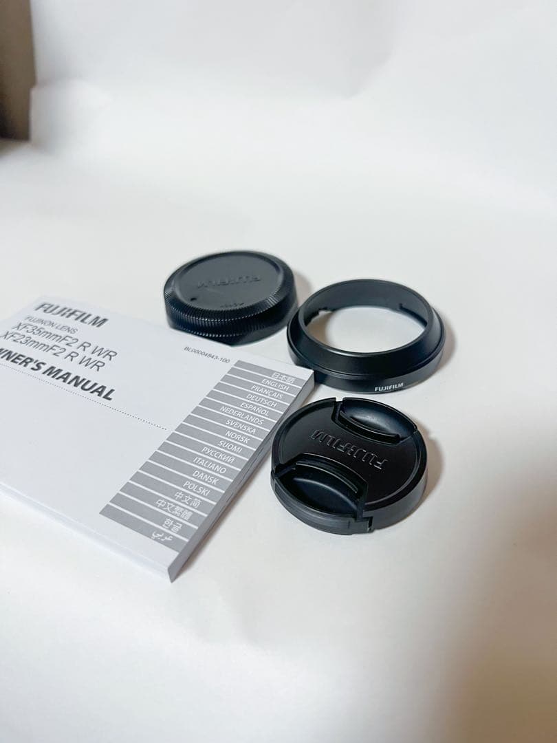 美品FUJINON FUJIFILM XF23mm F2 R WR 単焦点レンズ