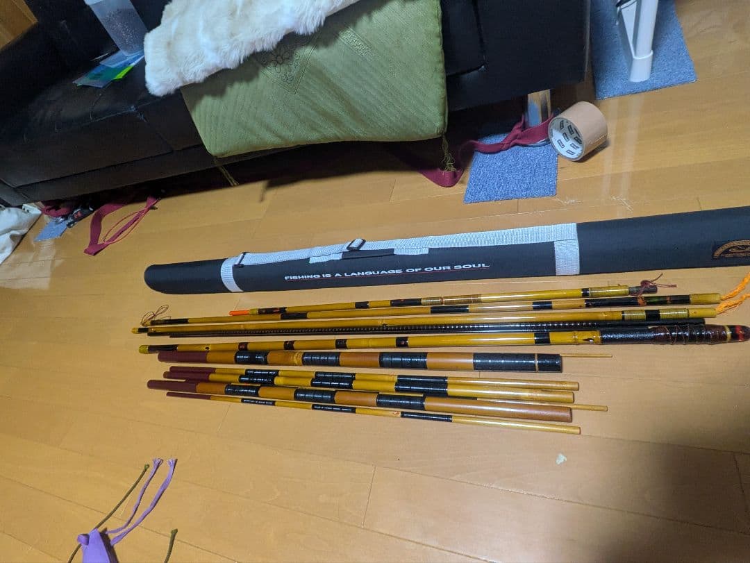 朱紋峰　硬式十五 、白眉十二、その他穂先がない竿　ヘラブナ
